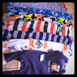 12 month pajama lot